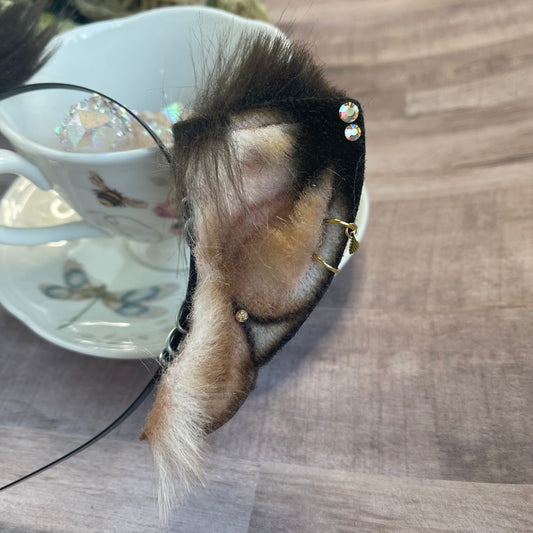 Brown Baby Foxkit Ears ✨🌷