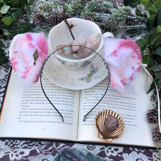 ‘Looking Glass’ Vintage Rose Rattie Ears ✨🍃