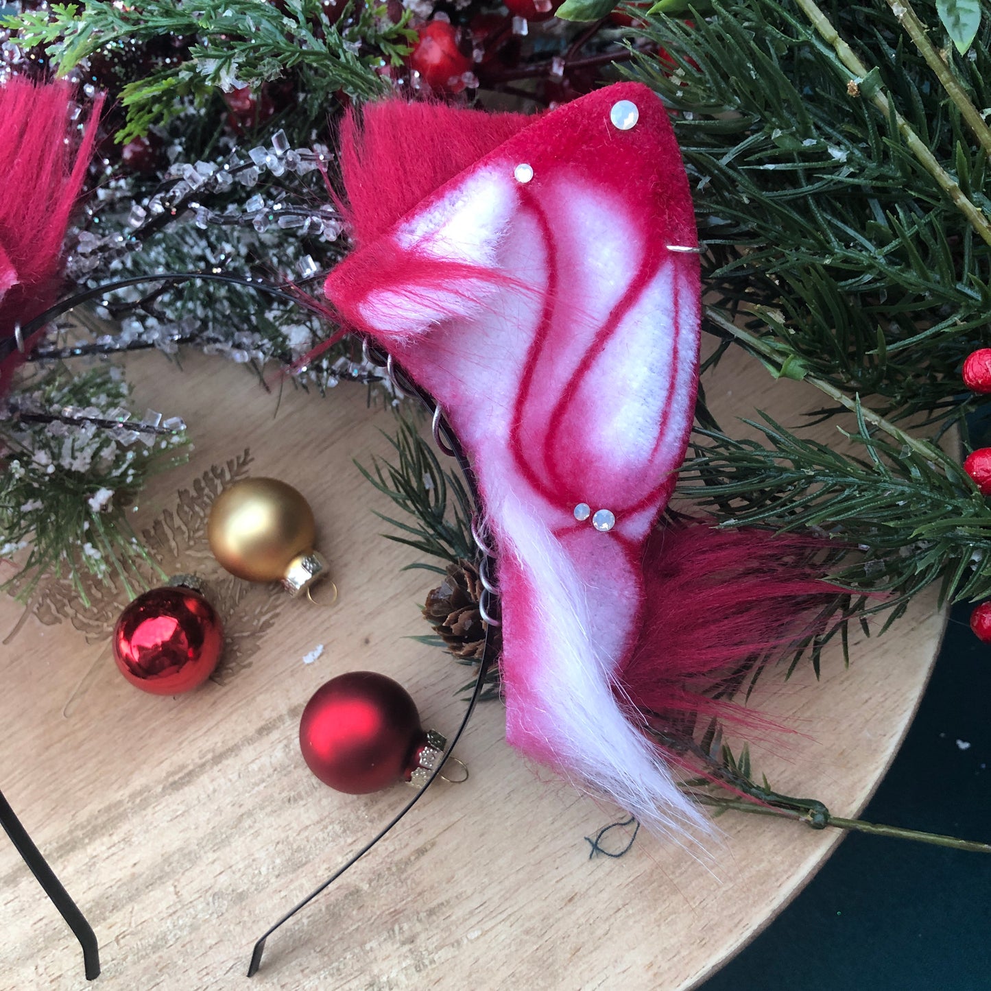 Peppermint Small Feline Ears ✨🌲