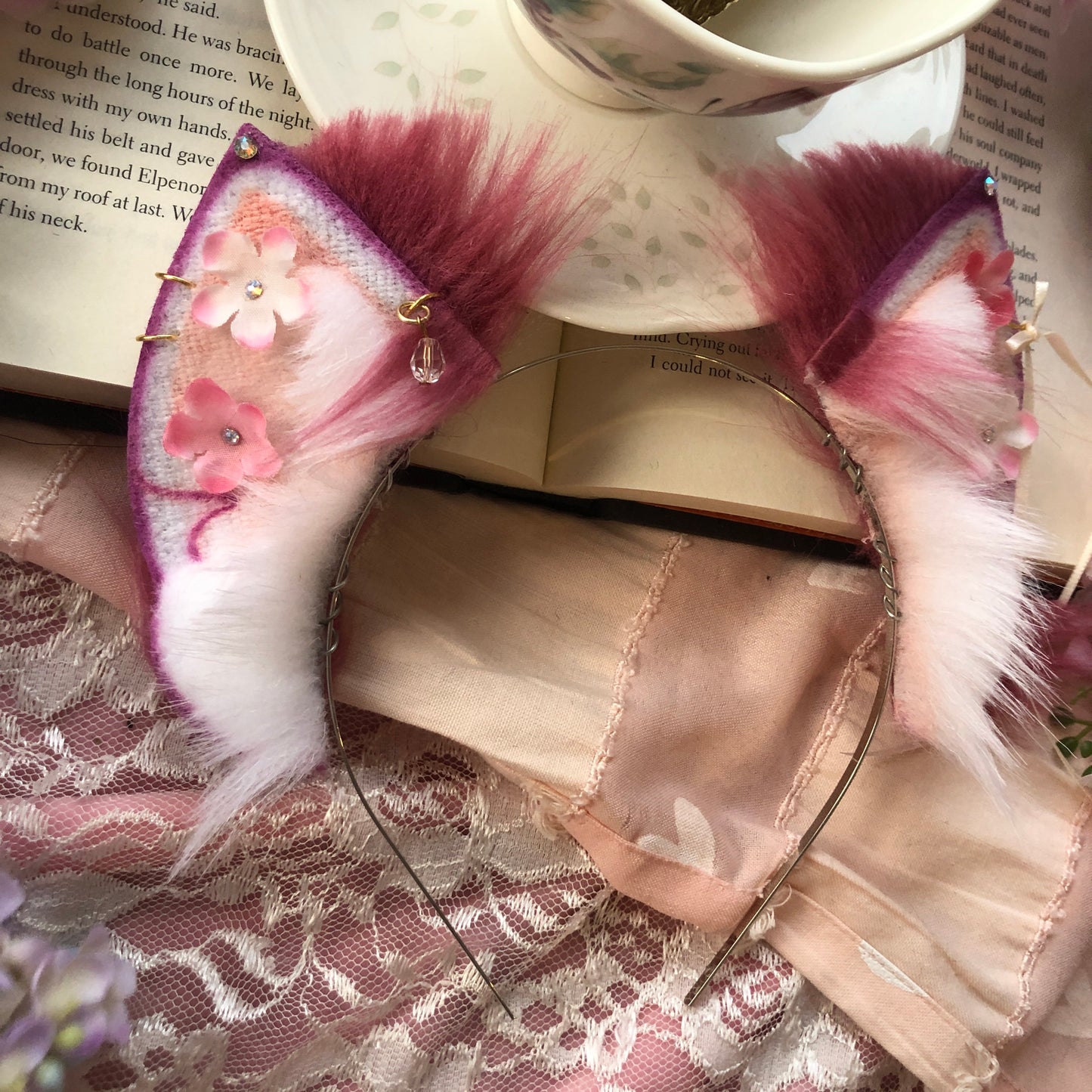 Berry Blossom Petite Kitten Ears ✨🌿