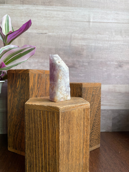 Amethyst Flower Agate Freeform