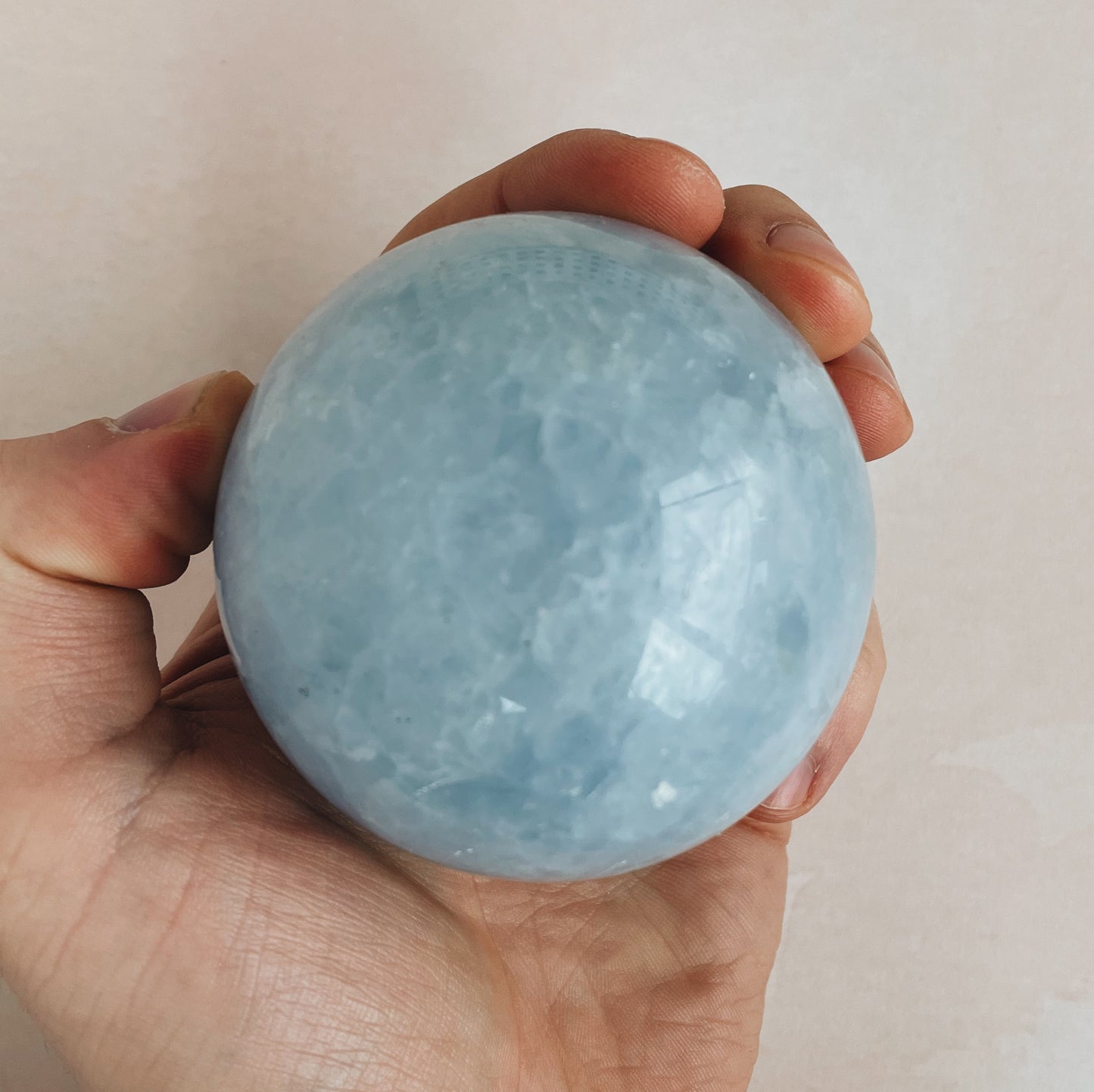 Blue Calcite Sphere