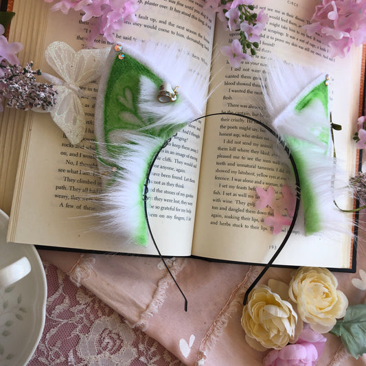“Matcha Latte” Kitten Ears ✨🌿