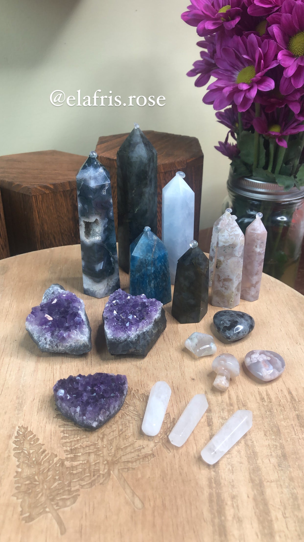 Crystal bundle for @Elafris.rose
