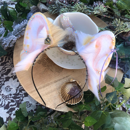 ‘Golden Hour’ Blonde Frenchie Ears ✨🍃