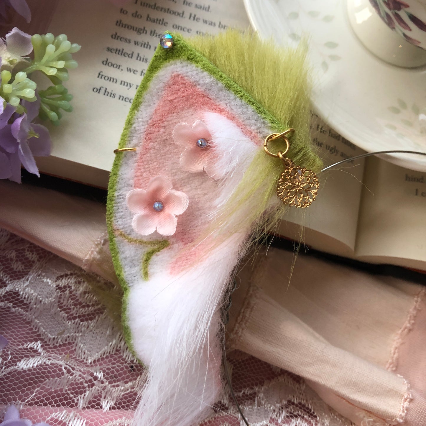 Forest Blossom Petite Kitten Ears ✨🌿