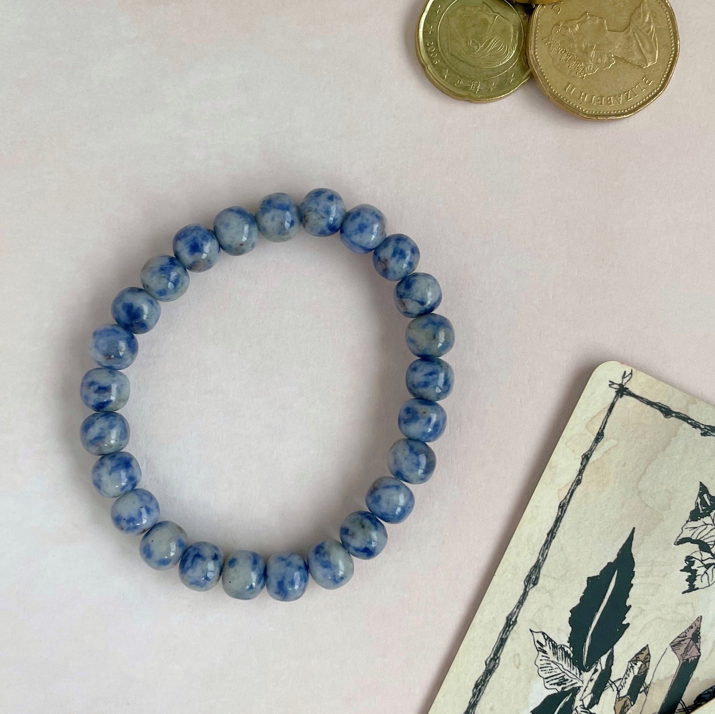 Blue Dalmatian Jasper Bracelet