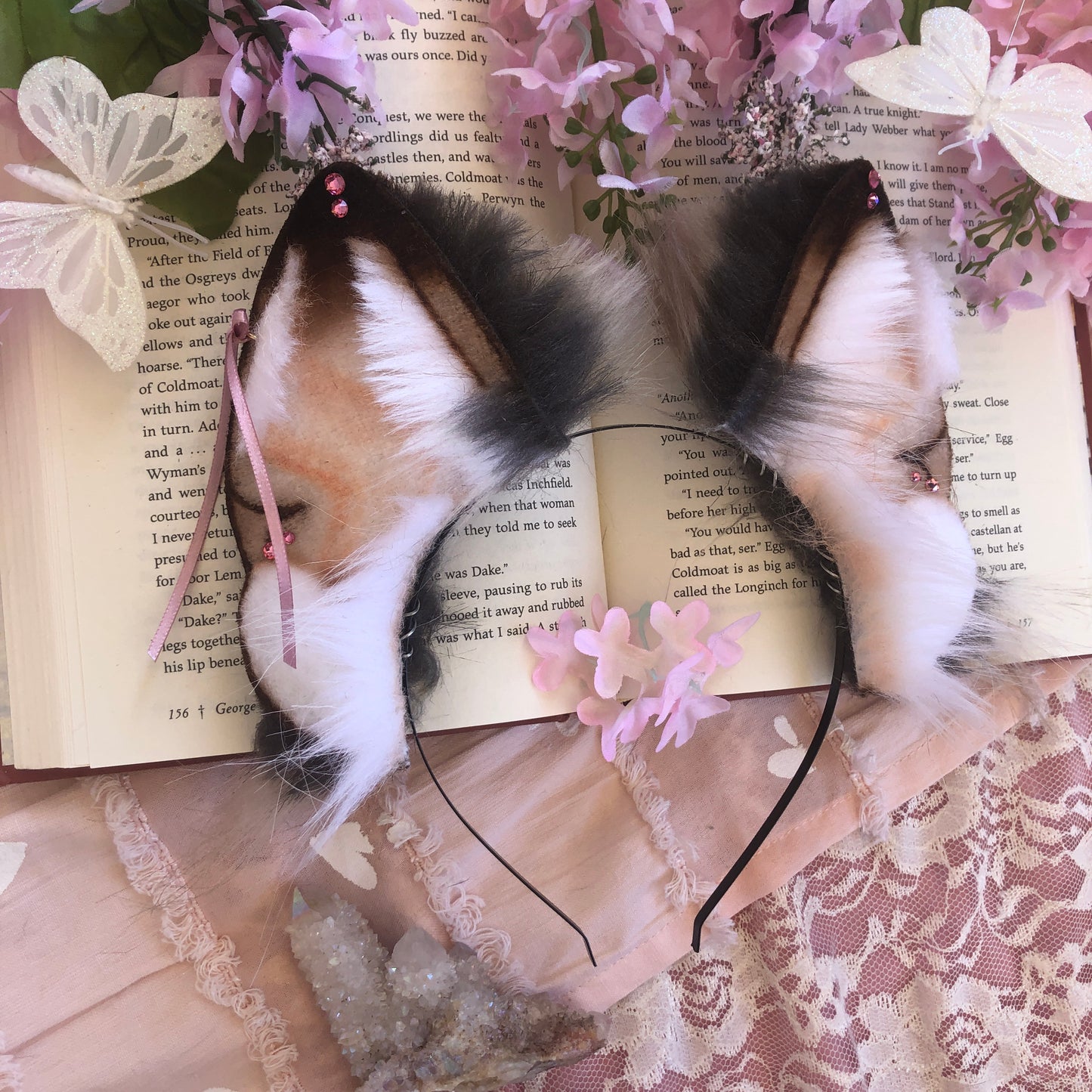 ‘Demerara Sugar’ Wolf Ears (Pink)✨🌿