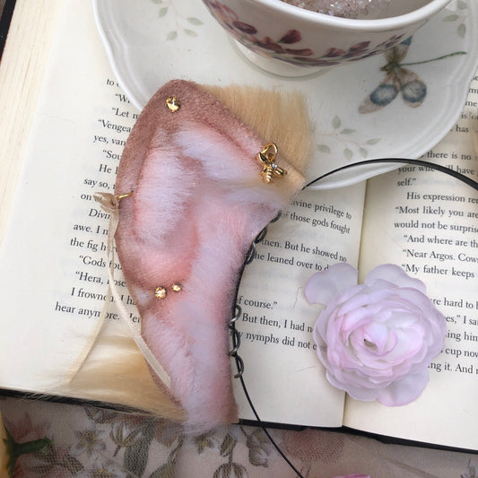 “Sweet Honeybee” Wolf Pup Ears (Blonde) ✨🍃