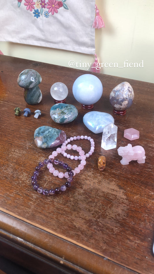 Crystal bundle for @tiny_green_fiend