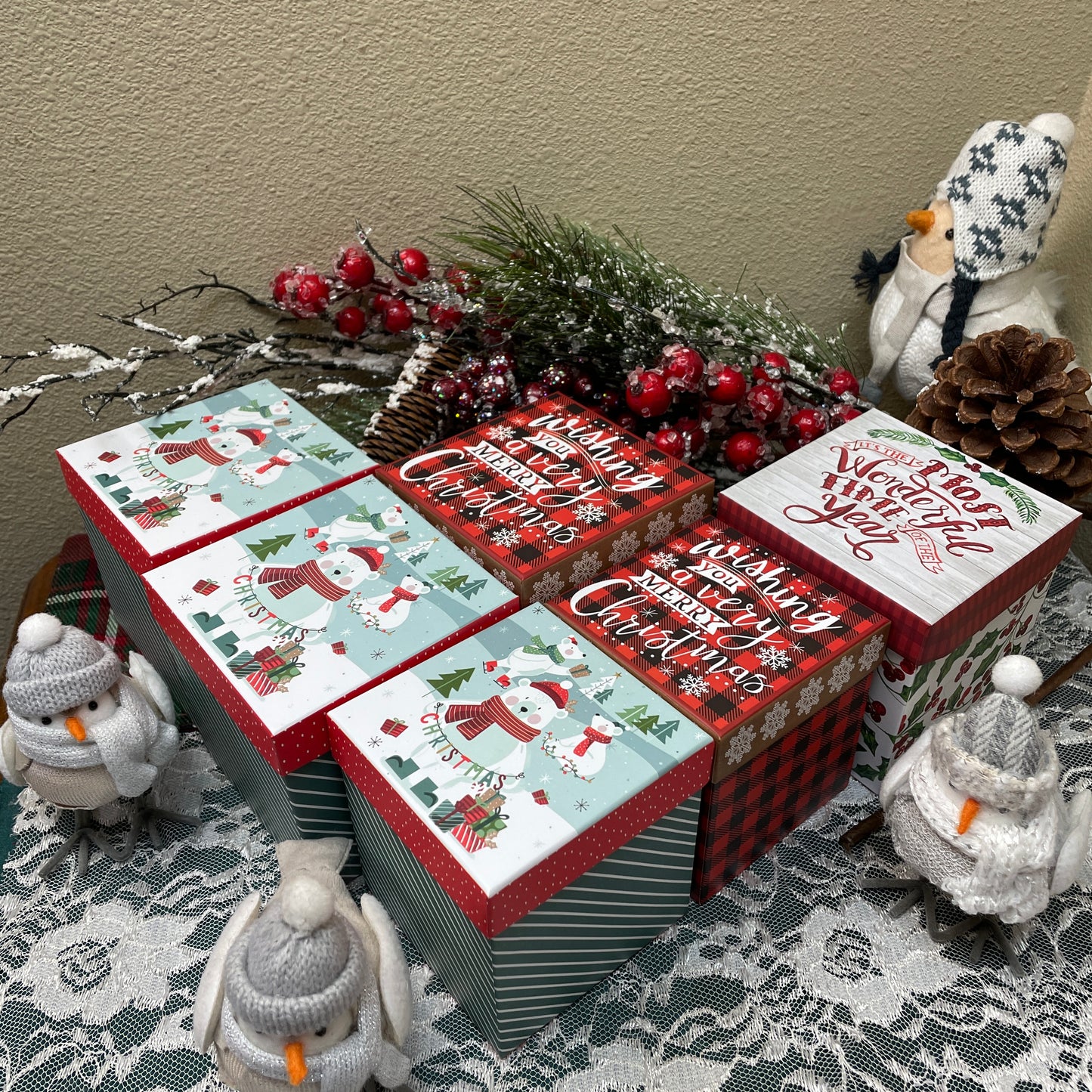 Mystery Christmas Present Box