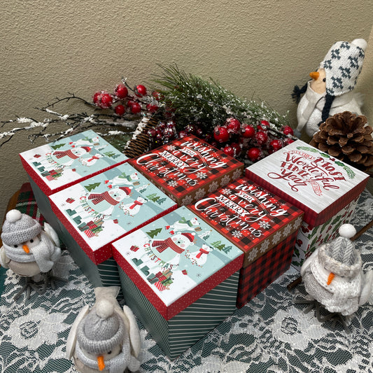 Mystery Christmas Present Box
