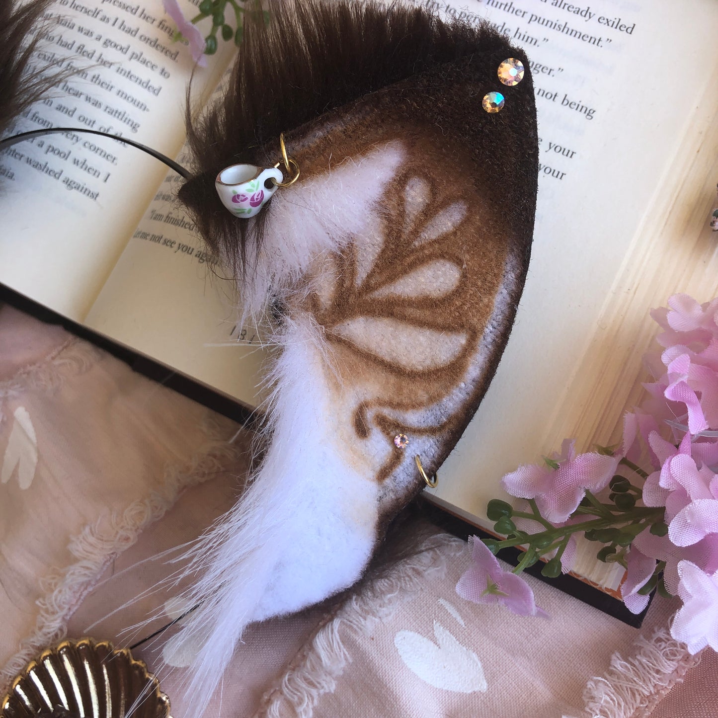 “Café Mocha” Kitten Ears ✨🌿
