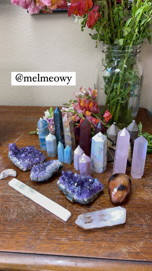 Crystal bundle for @Melmeowy