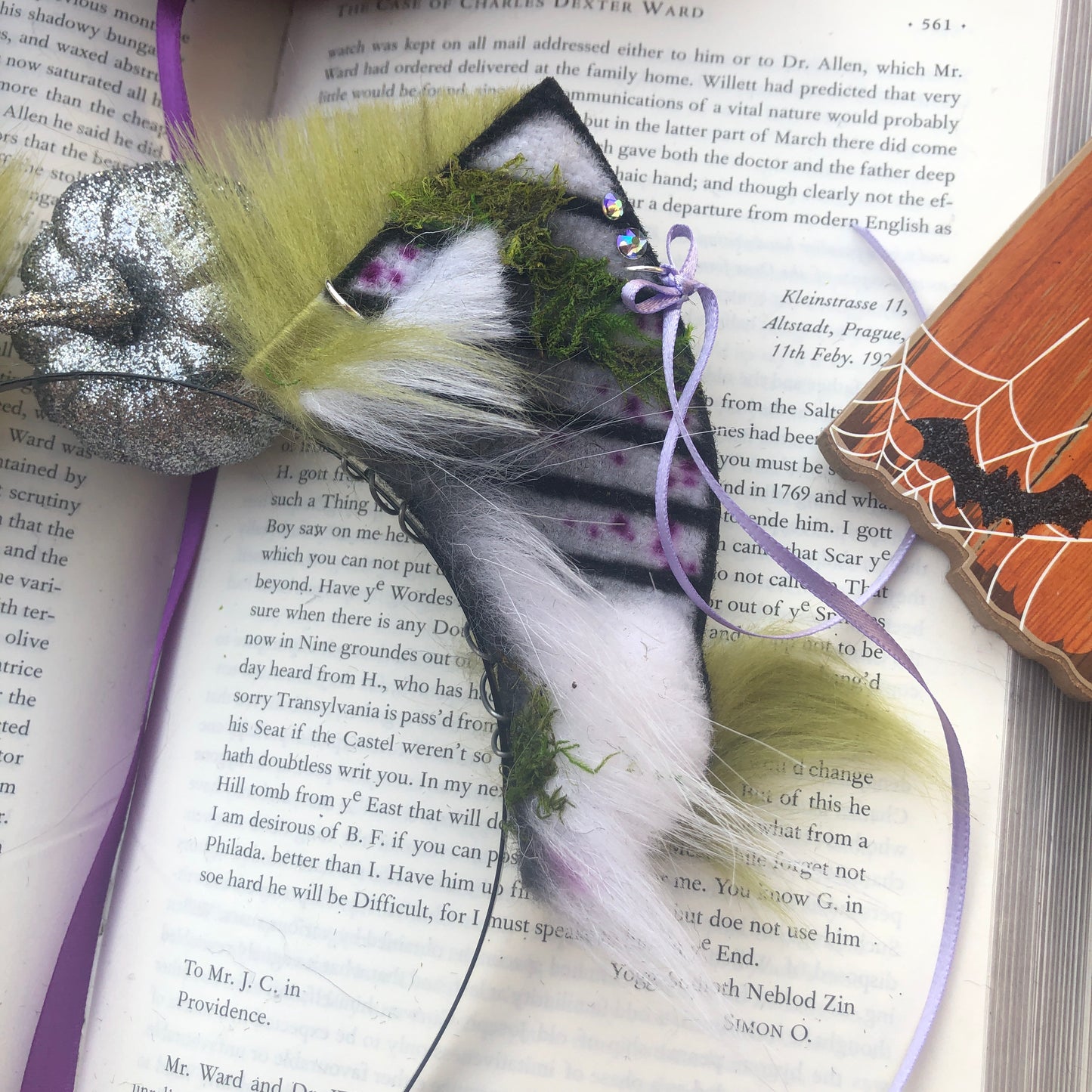 Beetlejuice Petite Kitten Ears for @scarredanimals.exe 🎃✨🌿