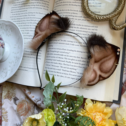 Brown Foxkit Ears 🍁✨