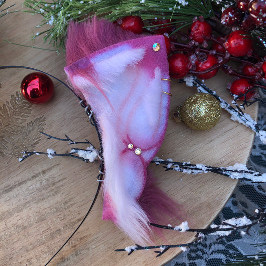 Cranberry Baby Foxkit Ears ✨🌿