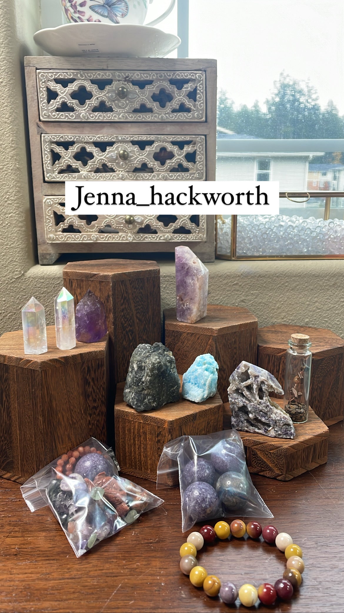 11/25/22 Crystal Claims for @Jenna_hackworth