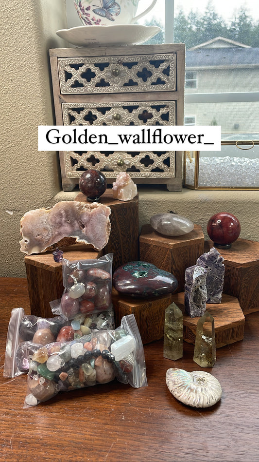 11/25/22 Crystal Claims for @Golden_wallflower