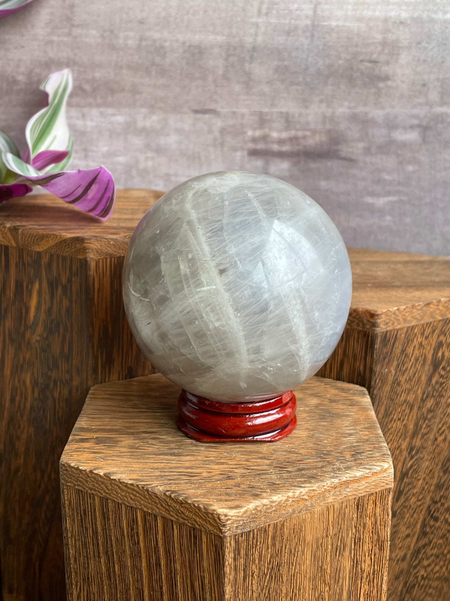 Blue Rose Quartz Sphere