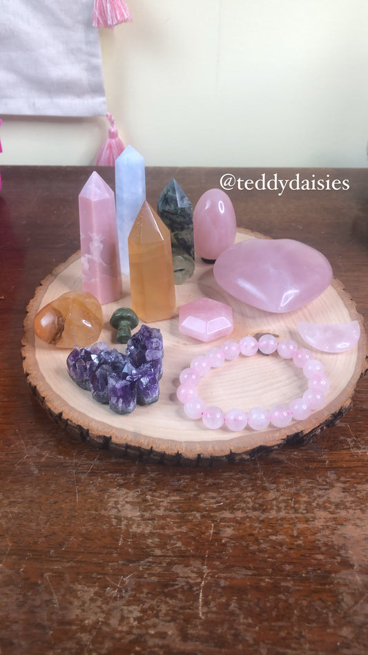 Crystal bundle for @teddydaisies