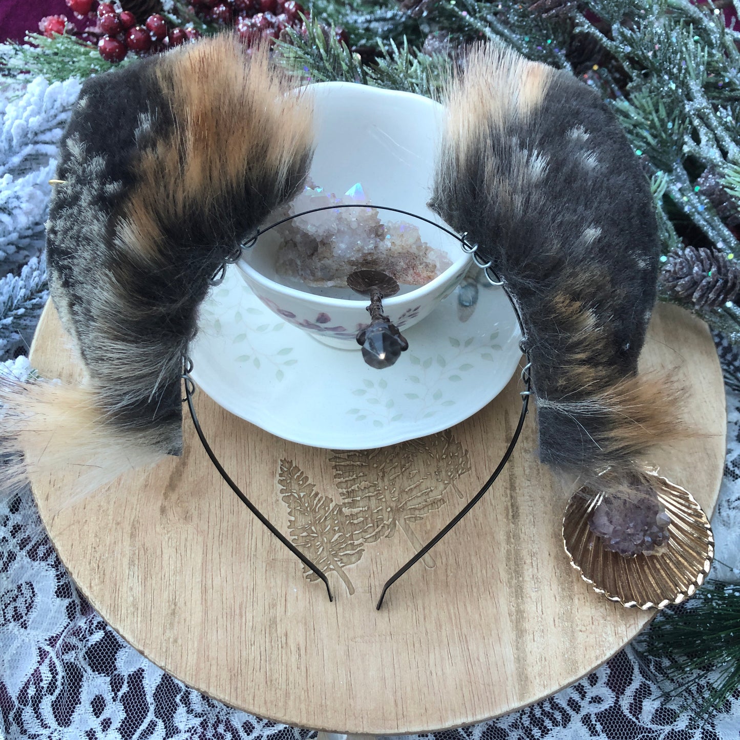 Grey Foxkit Ears ✨🌲