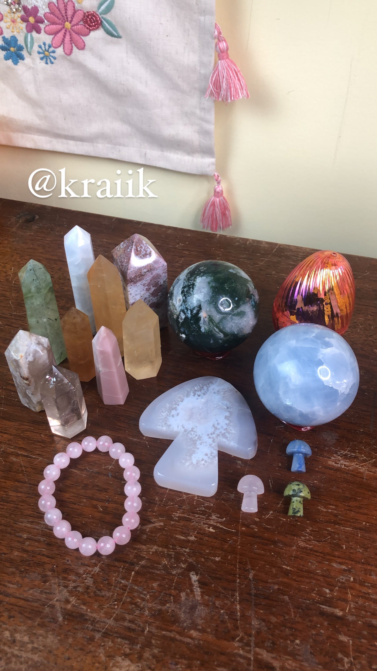 Crystal bundle for @kraiik