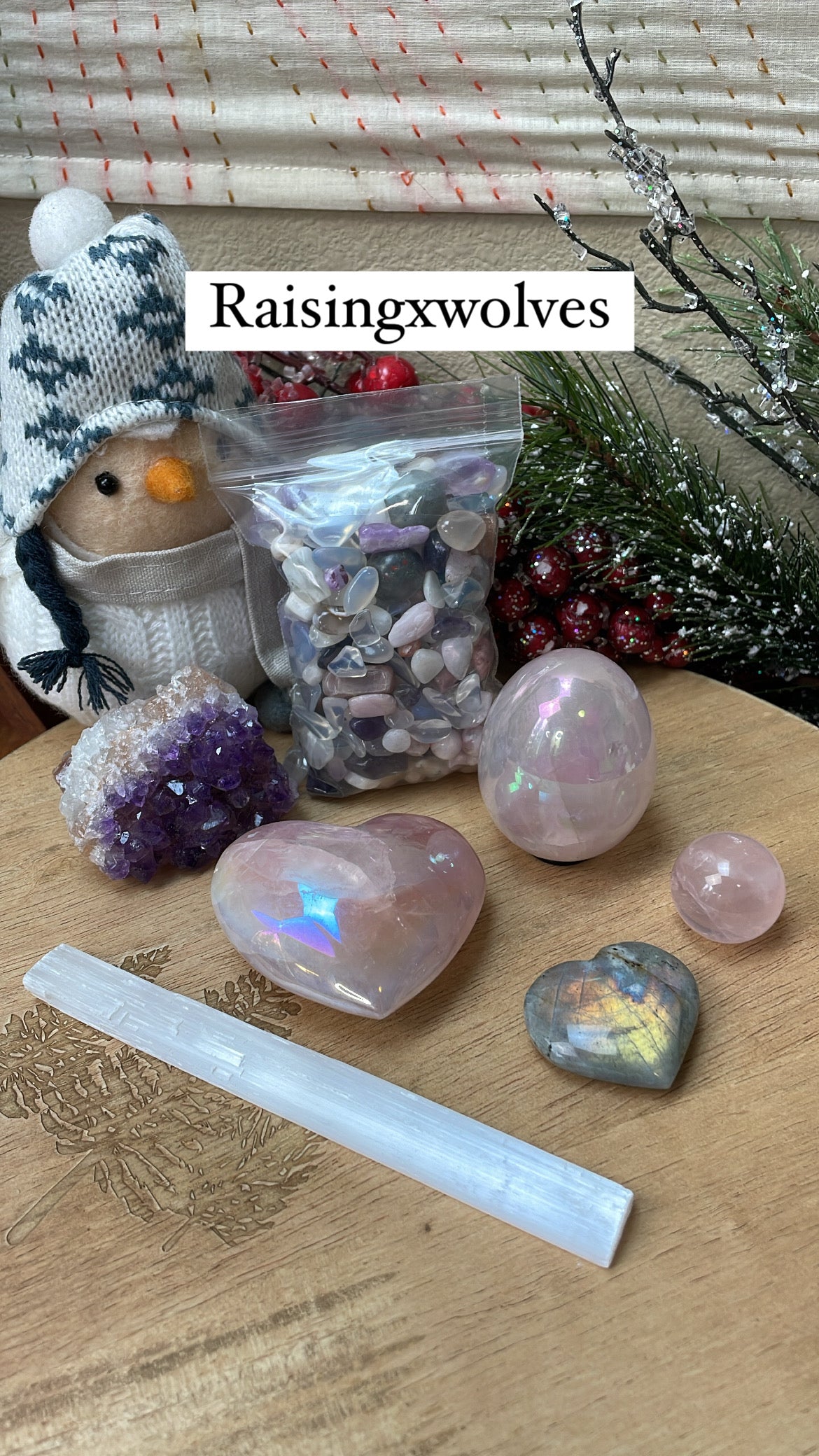 Crystal bundle for @Raisingxwolves