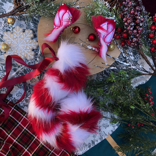 Candy Cane Kitten Set (AUCTION SET)✨🌿
