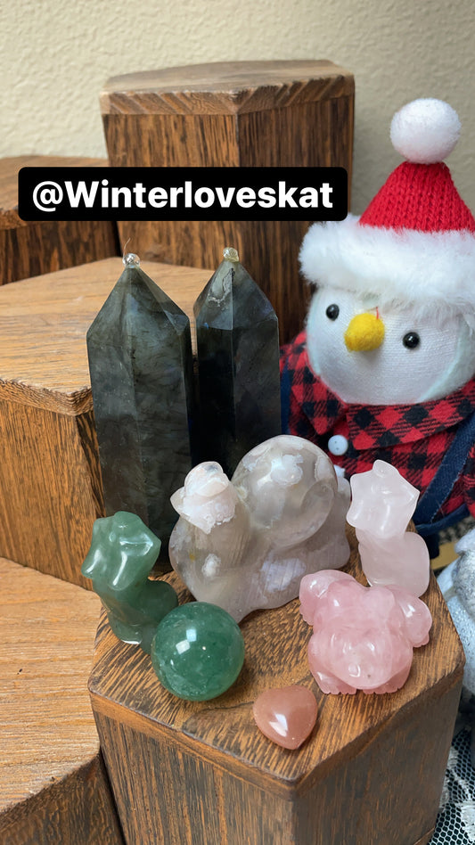 Crystal bundle for @Winterloveskats
