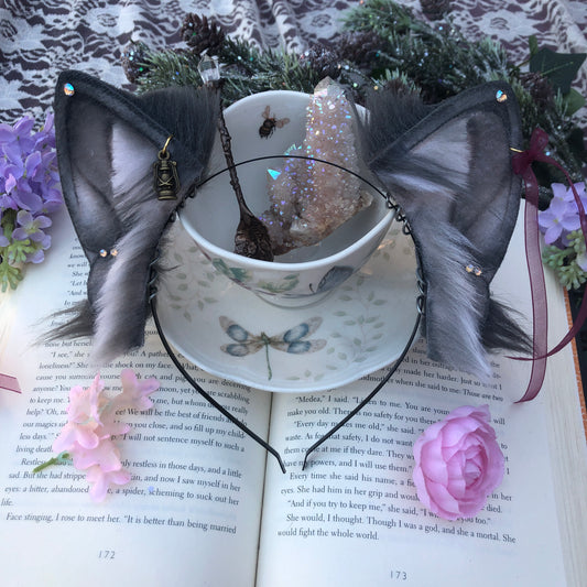 “After Dark” Russian Blue Kitten Ears ✨🍃