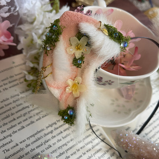 Whispering Woods - White Foxkit Ears ✨🌷