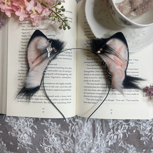 Black Kitten Ears ✨🌷