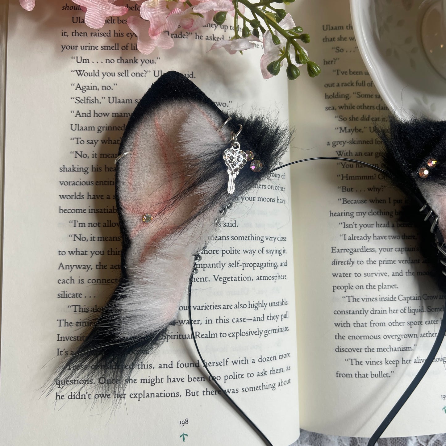 Black Kitten Ears ✨🌷