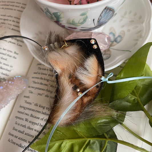 Duskwood - Grey-Brown Foxkit Ears ✨🌷