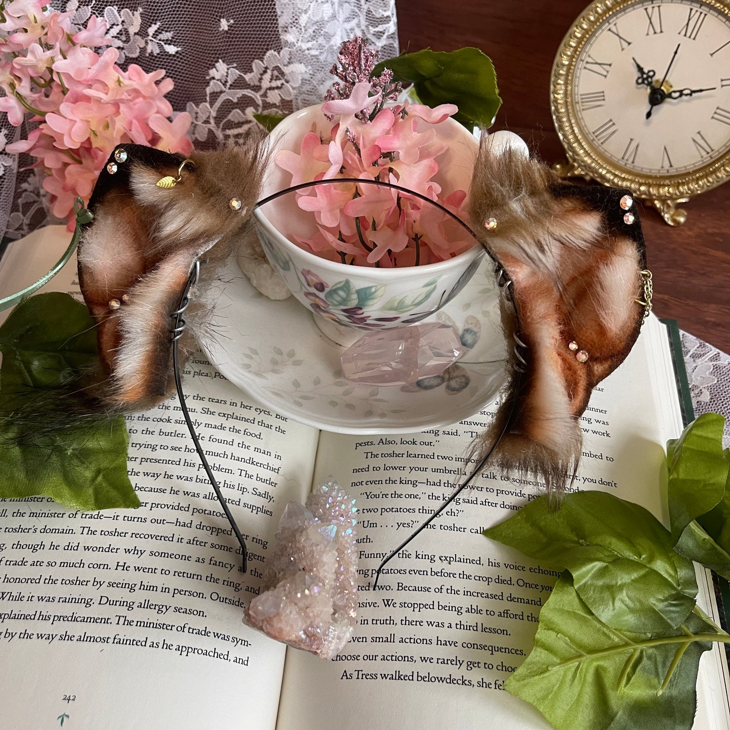 Earthsong - Brown Foxkit Ears ✨🌷