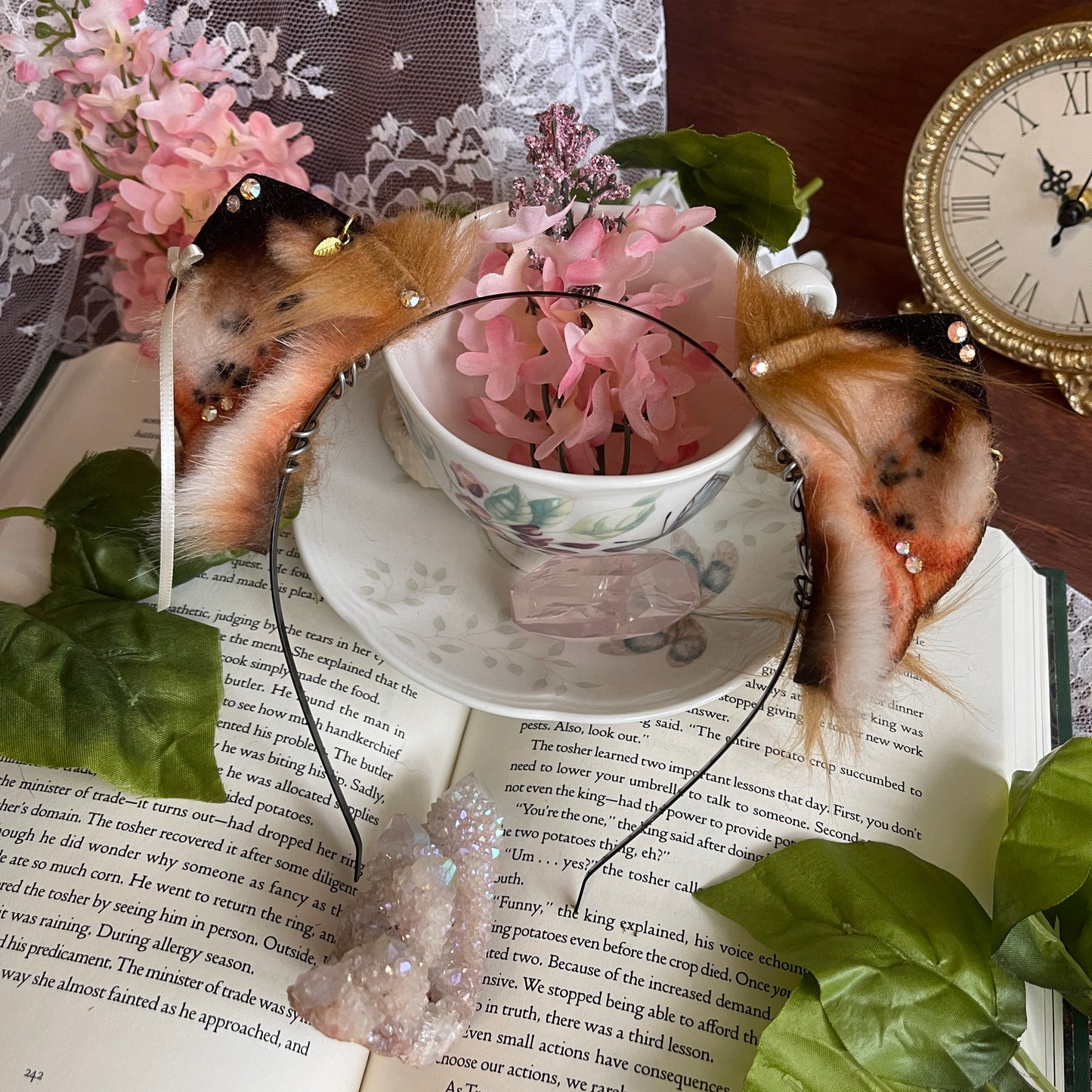 Emberwood - Rusty Foxkit Ears ✨🌷