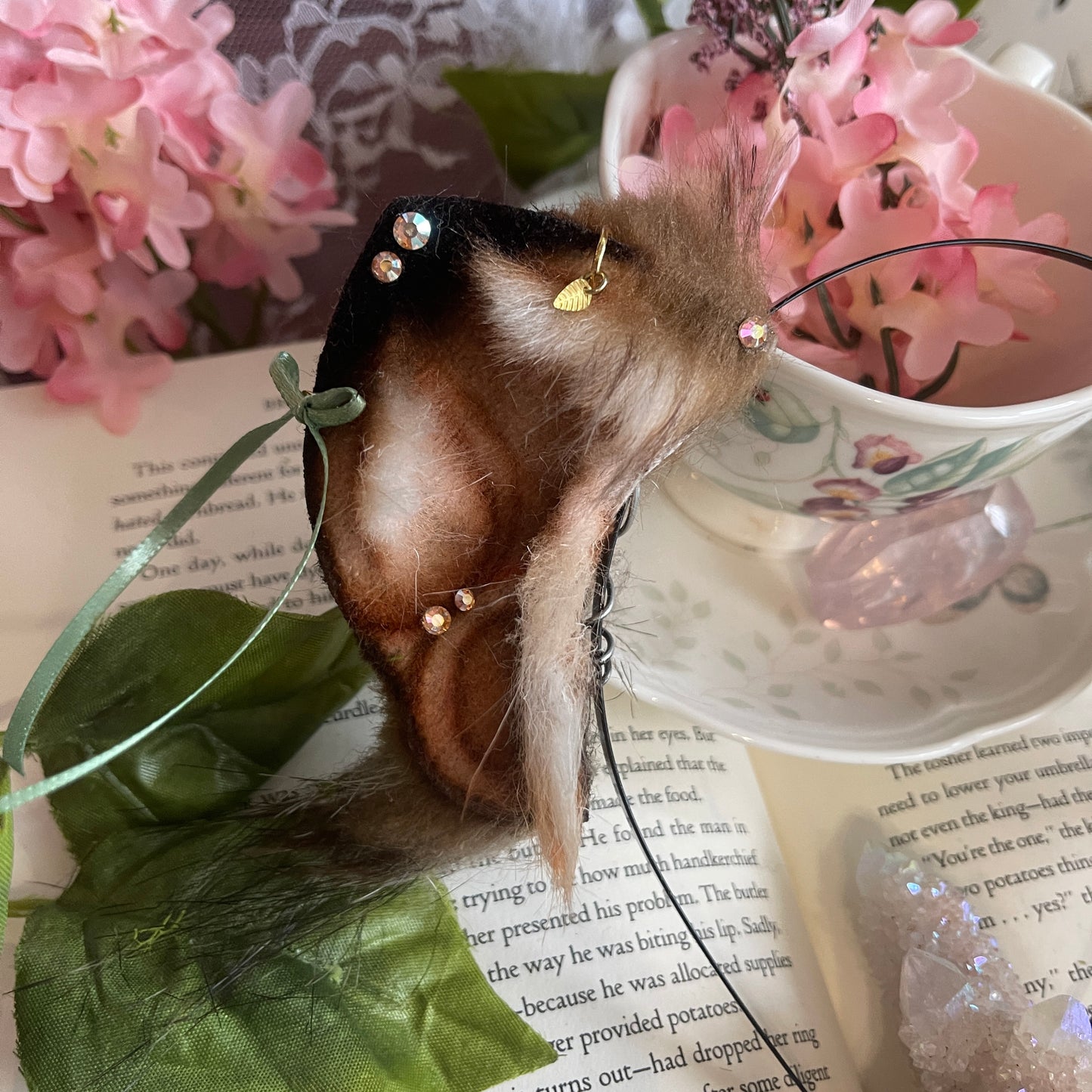 Earthsong - Brown Foxkit Ears ✨🌷
