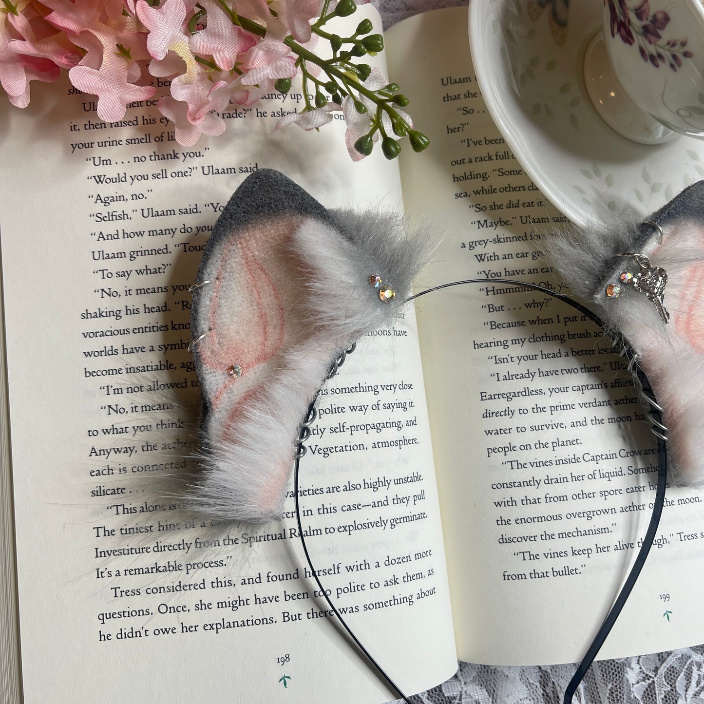 Grey Kitten Ears ✨🌷