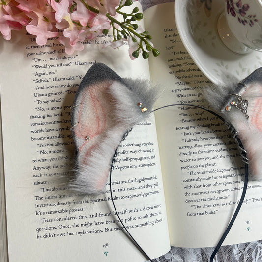 Grey Kitten Ears ✨🌷