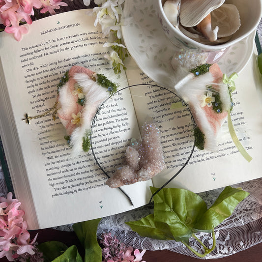 Whispering Woods - White Foxkit Ears ✨🌷