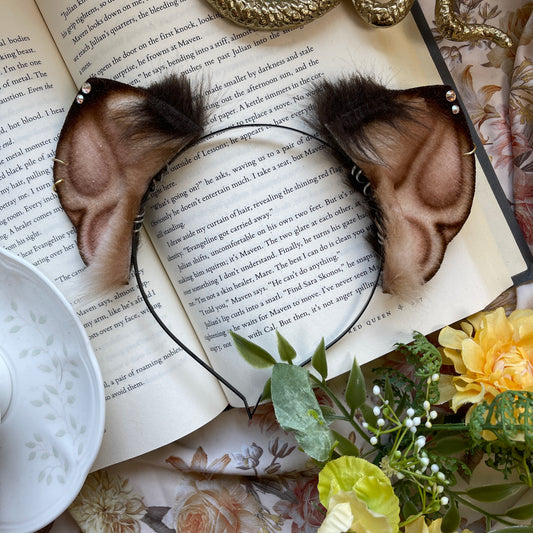 Brown Foxkit Ears 🍁✨