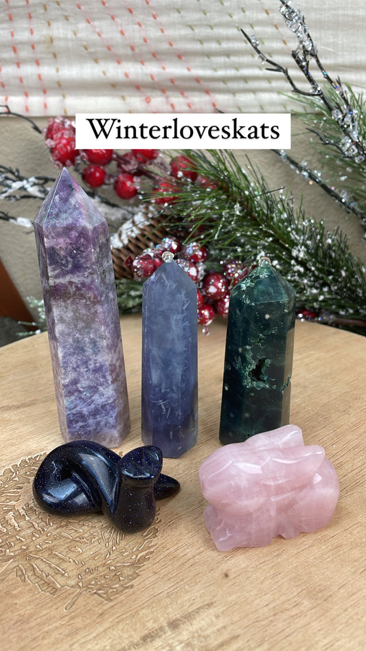 Crystal bundle for @Winterloveskats