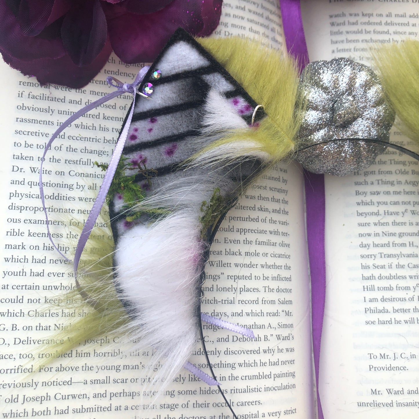 Beetlejuice Petite Kitten Ears for @scarredanimals.exe 🎃✨🌿