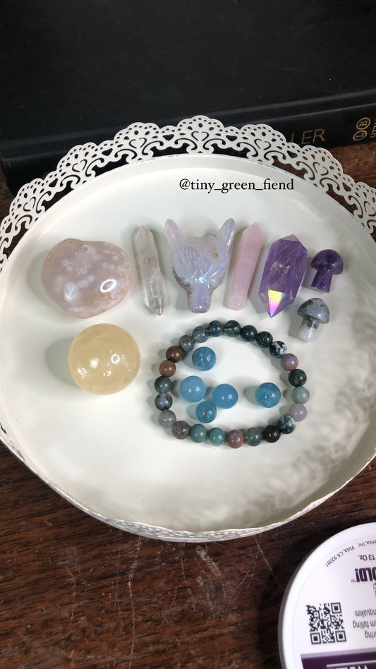 Crystal bundle for @tiny_green_fiend