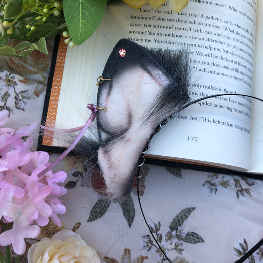 “Close Your Eyes” Kitten Ears (Grey)✨🍃