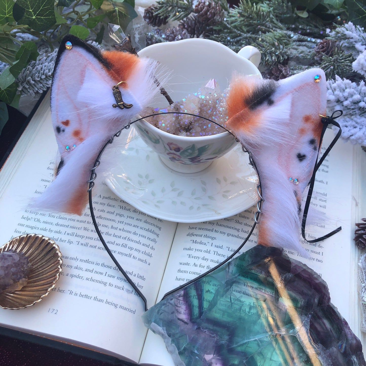 ‘Cowboy Like Me’ Calico Kitten Ears ✨🍃
