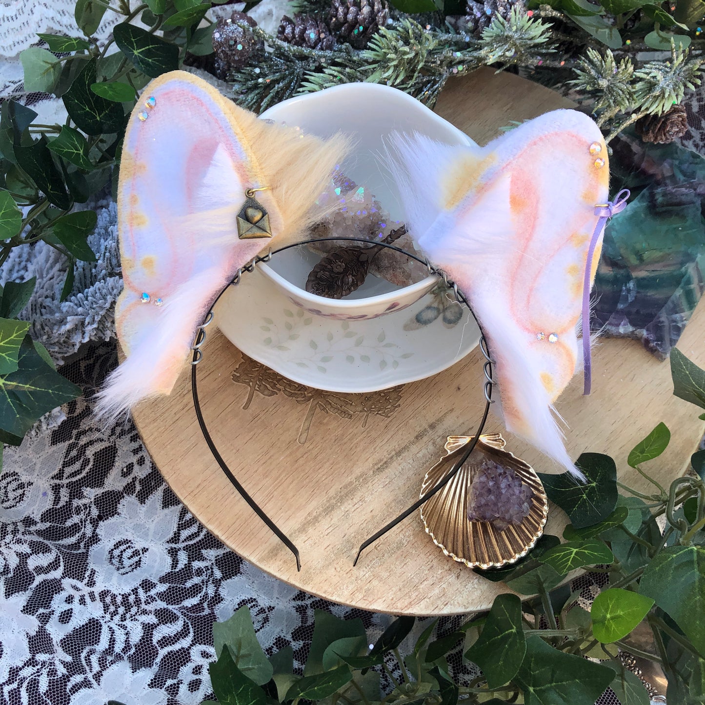 ‘Golden Hour’ Blonde Frenchie Ears ✨🍃