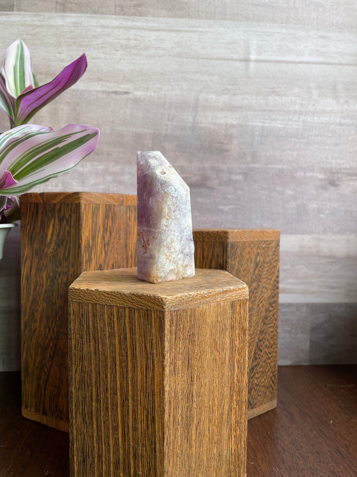 Amethyst Flower Agate Freeform