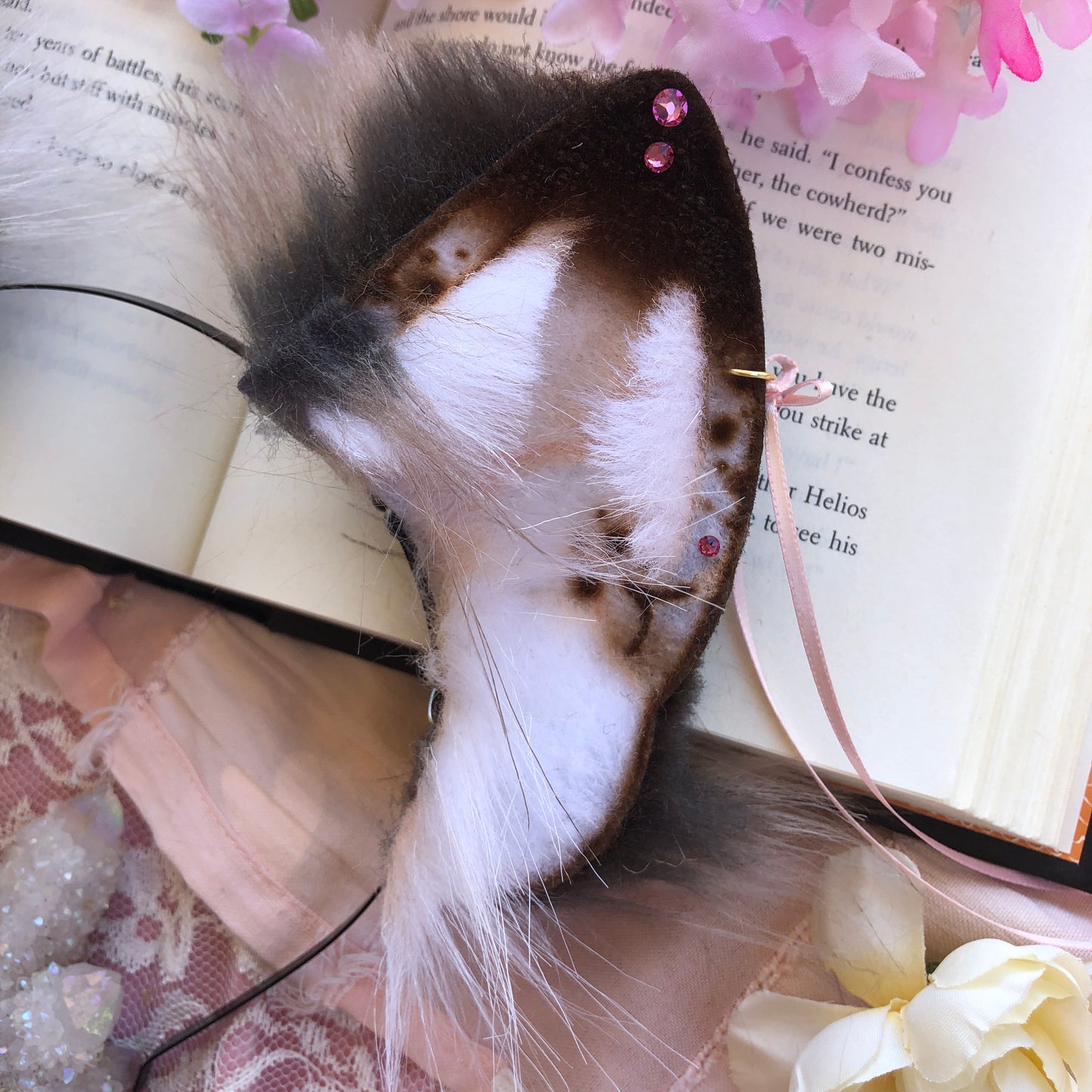 ‘Demerara Sugar’ Little Wolf Ears (Pink)✨🌿